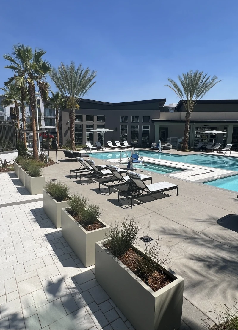 commercial pool landscape maintenance